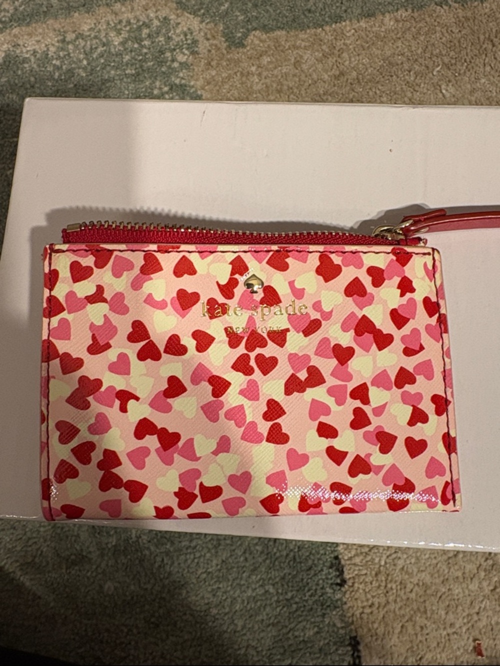 Kate Spade ♠️ New York 🎉 Party Hearts Coin holder/wallet